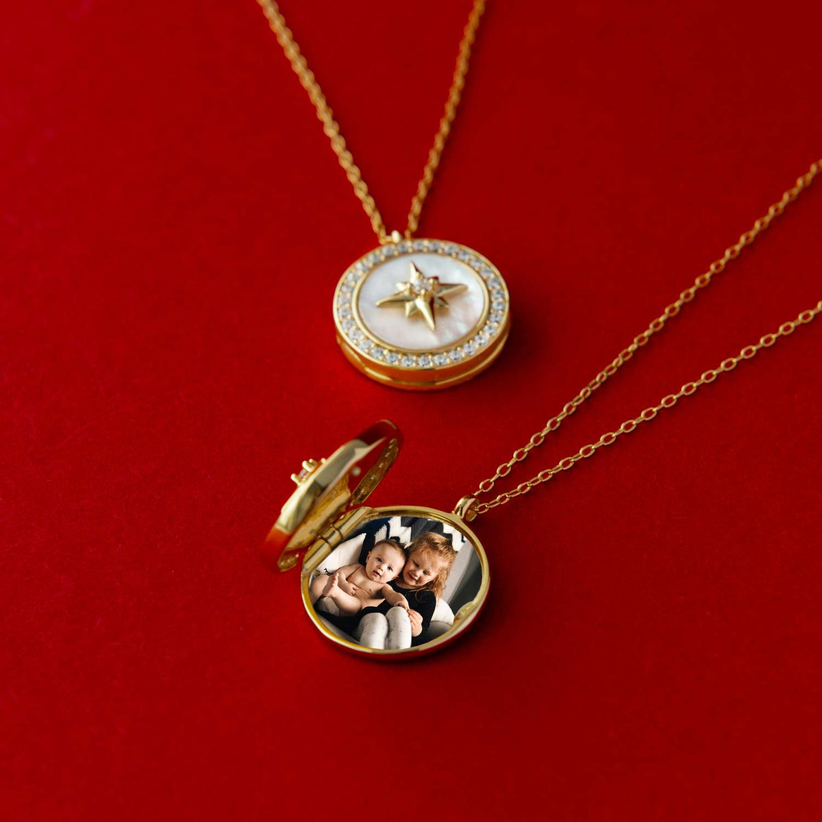 LUNA LOCKET | Best Mom | Sterling Silver - MILA CANTES