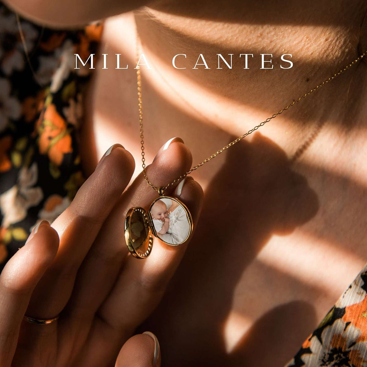 LUNA LOCKET | Unique | Sterling Silver - MILA CANTES