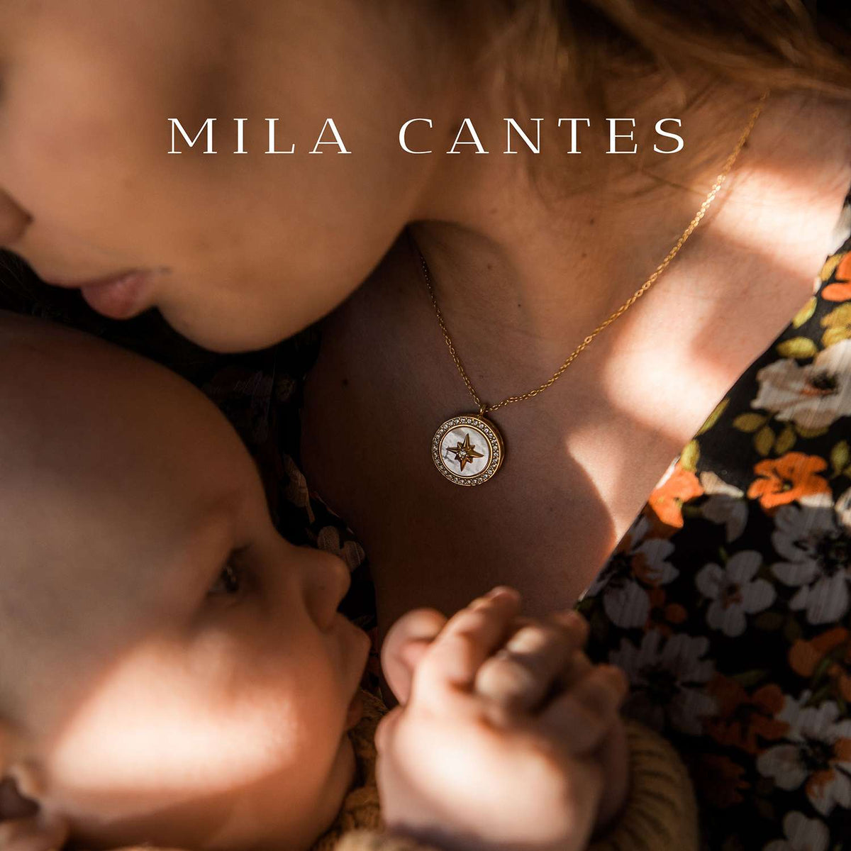 LUNA LOCKET | Happy Parents | Sterling Silver - MILA CANTES