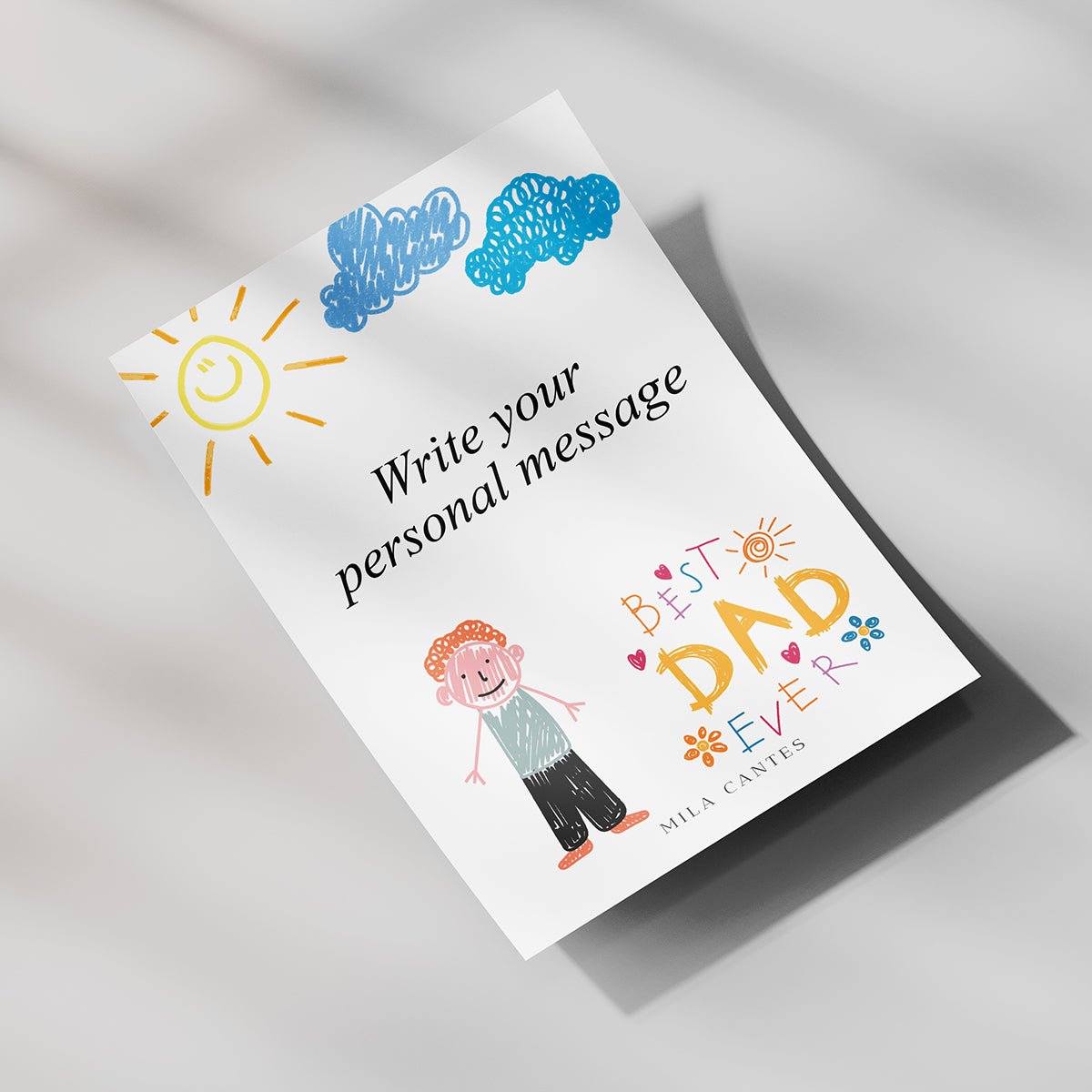 Personal Message Card - MILA CANTES