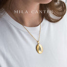 OVAL LOCKET | Love Flowers - MILA CANTES